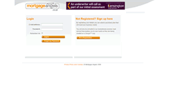 Desktop Screenshot of advisers.mortgageangels.co.uk